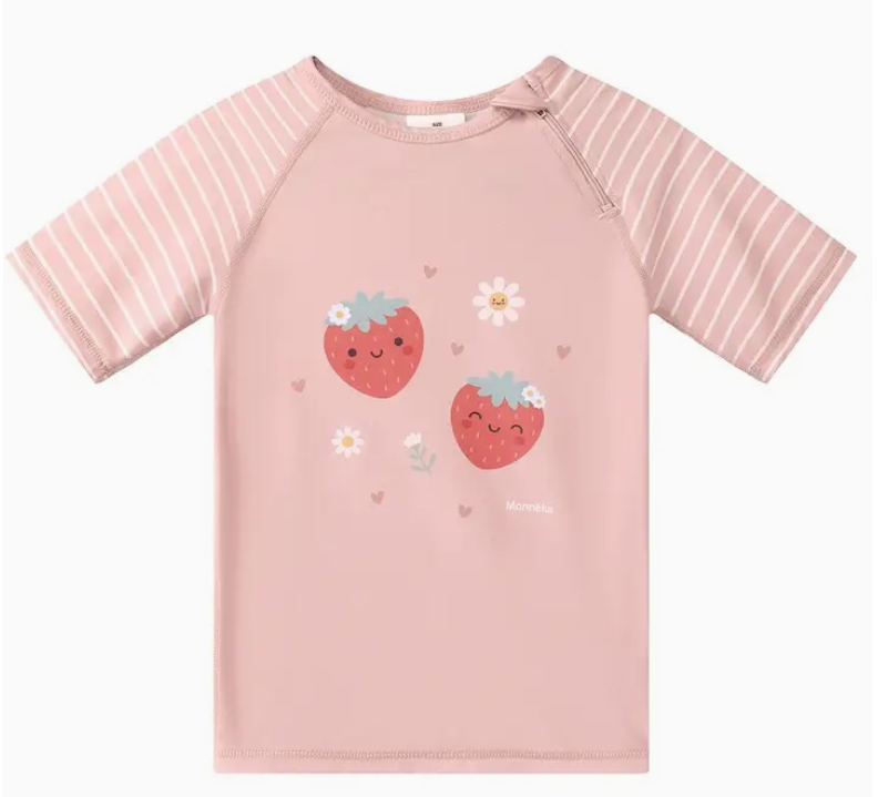 UV T-shirt Aardbei kind | Kwolly