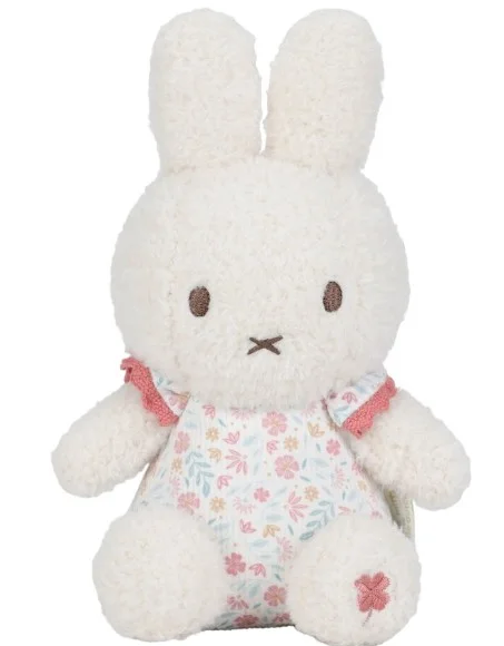 Nijntje Lucky Knuffel – Zacht konijn met bloemenprint Roos