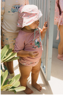 Zonbeschermend t-shirt toekan — detail 2 | Kwolly