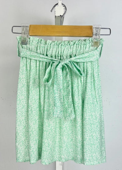 Rok Bloemen Groen meisje | Kwolly