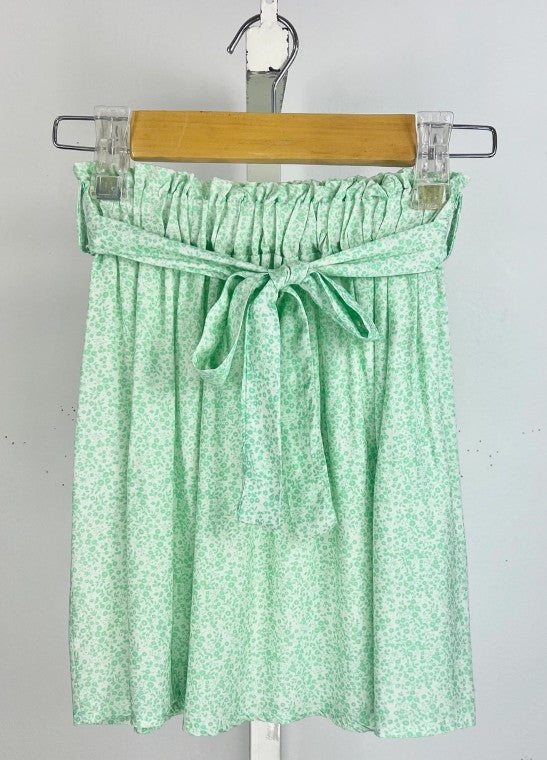 Rok Bloemen Groen meisje | Kwolly