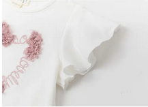 T-shirt Bloemblaadjeshart — detail 3 | Kwolly
