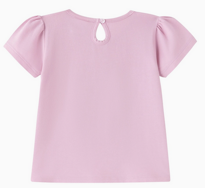 Roze Baby T-shirt Meisje met Tulpen | Newness Kids