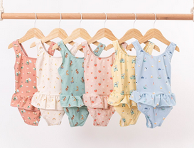 Badpak aardbeien — detail 3 | Kwolly