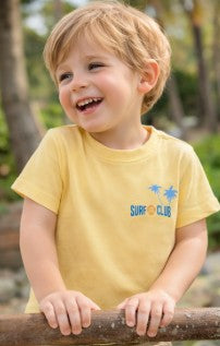 T-shirt Surf club — detail 3 | Kwolly