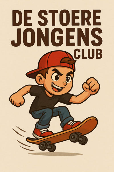 De Stoere Jongens Club - Skateboard