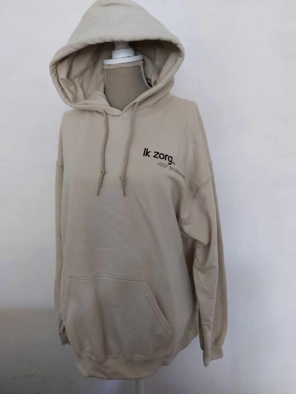 Hoodie – Ik zorg.. voor problemen - Afbeelding 2