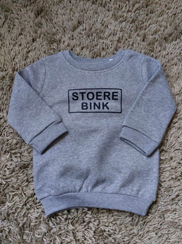 Kindertrui – Stoere bink