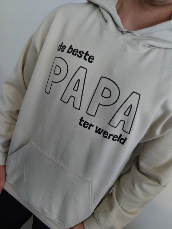 Hoodie – De beste PAPA ter wereld