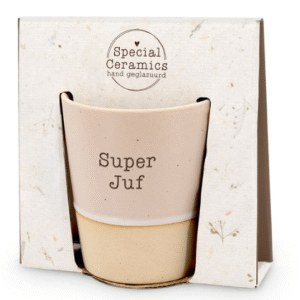 Ceramics beker – Super Juf