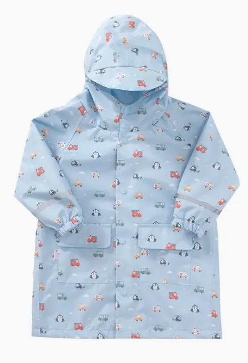 Kinderregenjas – Voertuigen