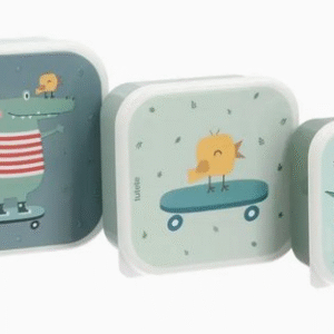 Snackdoos set 3 stuks - Krokodil